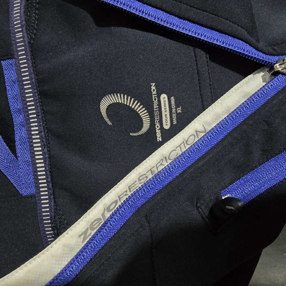 Zero Restriction Black and Blue Jacket